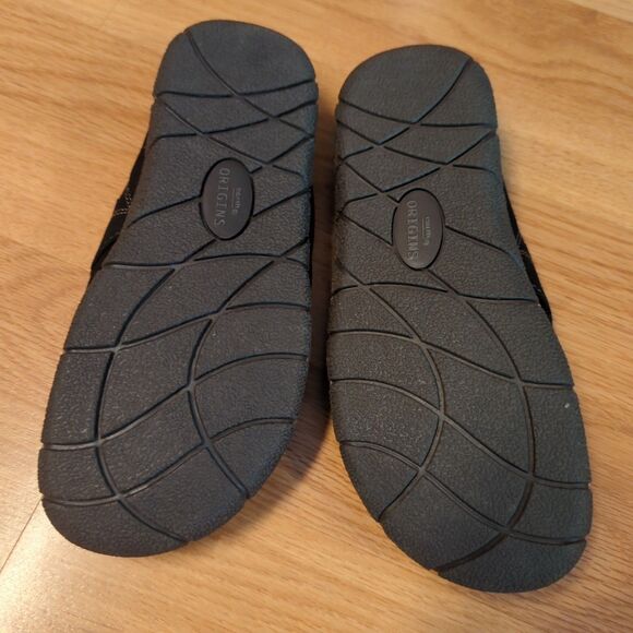 Earth Origins Essential Ellery Clog Mules Slip On Shoes Womens 7 M Black Casual - Picture 6 of 7